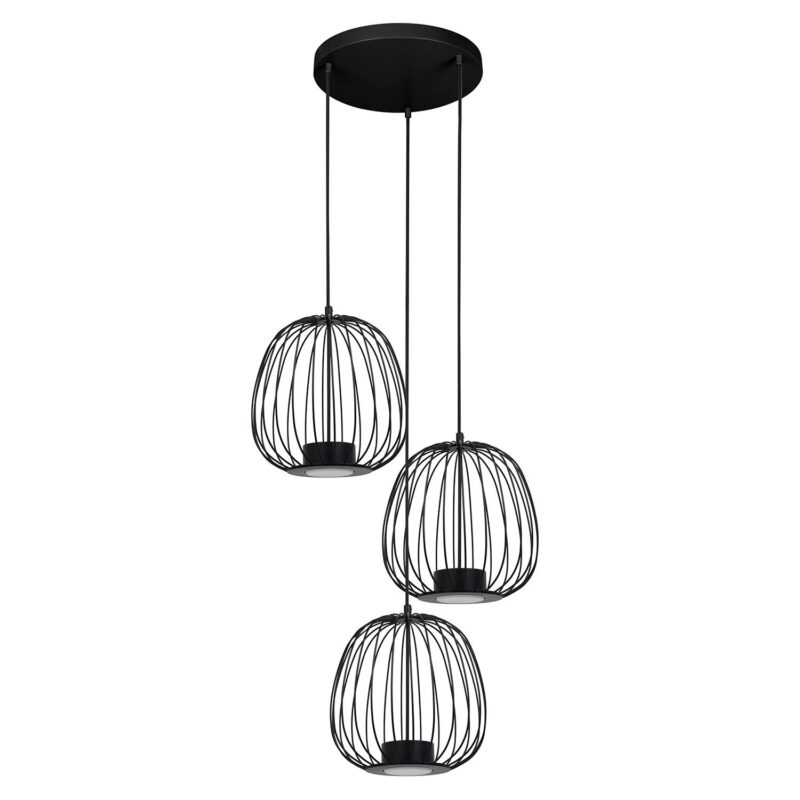 Lampa Wisząca Sigma Bell Plus Czarny x3