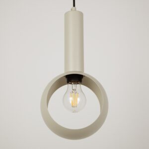 Lampa Wisząca Sigma Vitrum Oczko Szary Beż x1