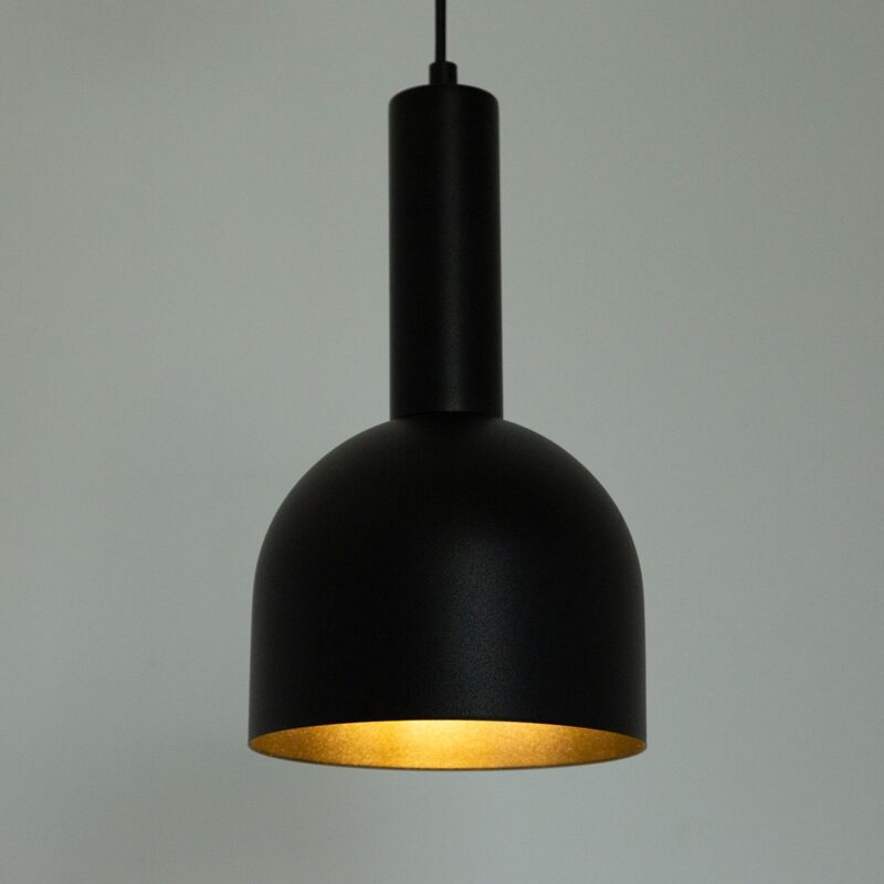 Lampa Wisząca Sigma Vitrum Dzwonek Czarny x1