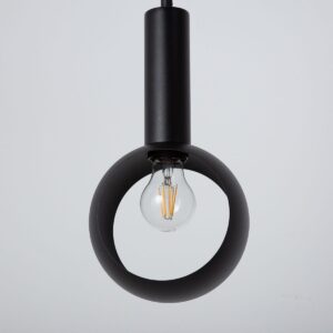 Lampa Wisząca Sigma Vitrum Oczko Czarny x1