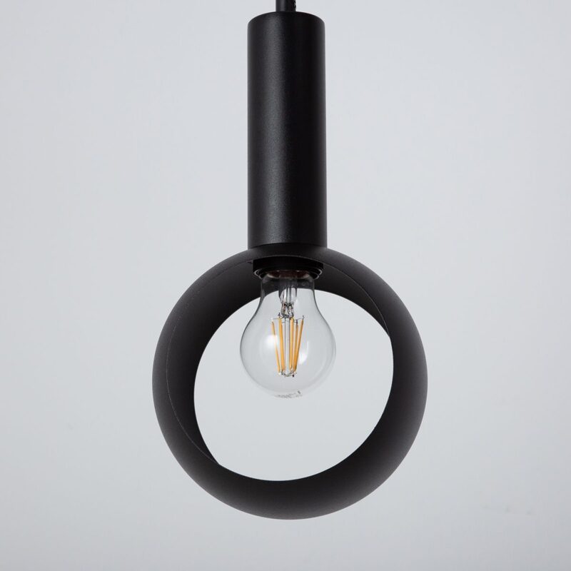 Lampa Wisząca Sigma Vitrum Oczko Czarny x1