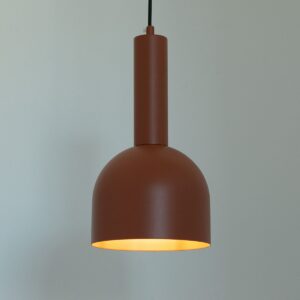 Lampa Wisząca Sigma Vitrum Dzwonek Ceglany x1