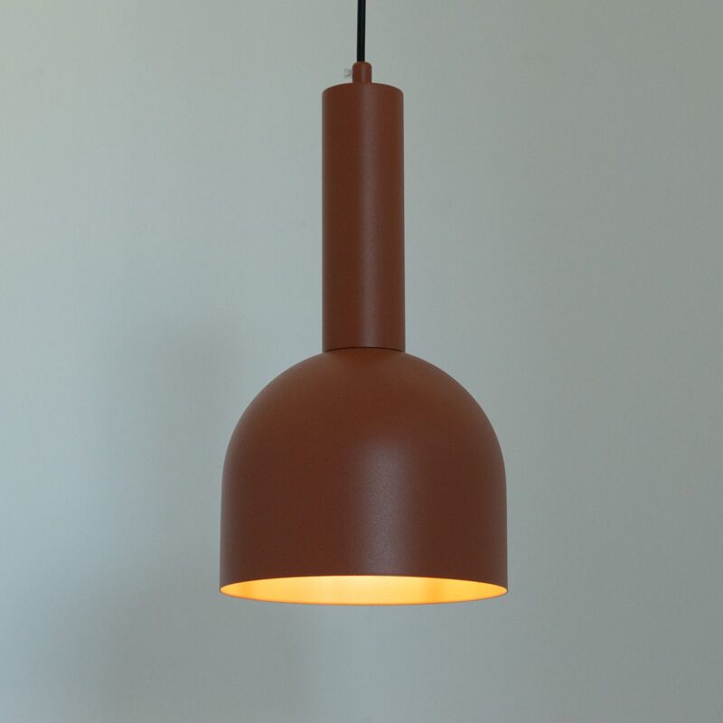 Lampa Wisząca Sigma Vitrum Dzwonek Ceglany x1