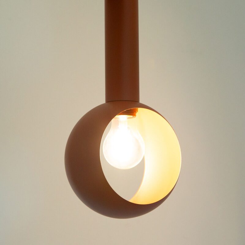Lampa Wisząca Sigma Vitrum Oczko Ceglany x1