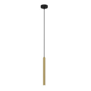 Żyrandol Luminex Tube Dia 25 Mm, H 300 Mm Yoru Black/brass x1