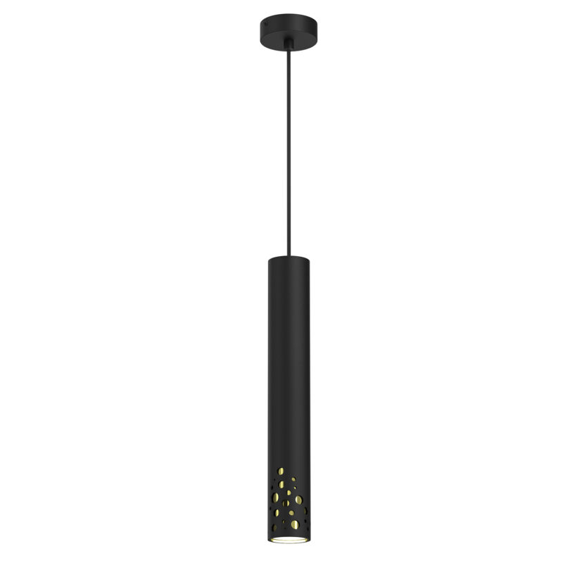 Żyrandol Luminex Altro Buble Black/gold x1
