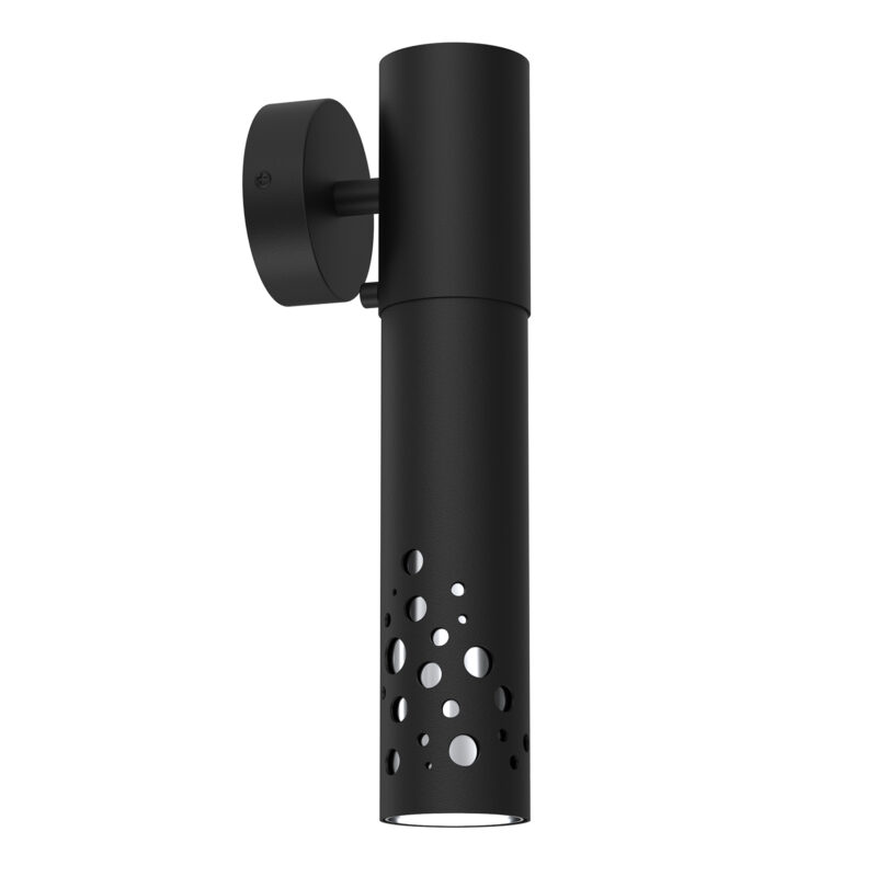 Kinkiet Luminex Altro Buble Black/chrome x1