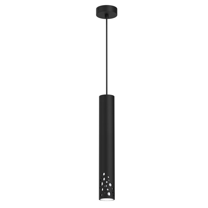 Żyrandol Luminex Altro Buble Black/chrome x1