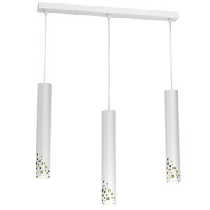 Żyrandol Luminex Altro Buble Line Bar 600 Mm White/gold x3