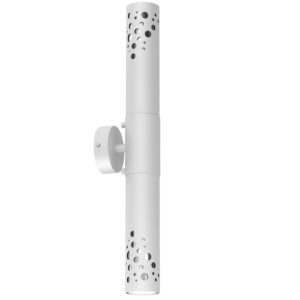 Kinkiet Luminex Altro Buble White/chrome x2