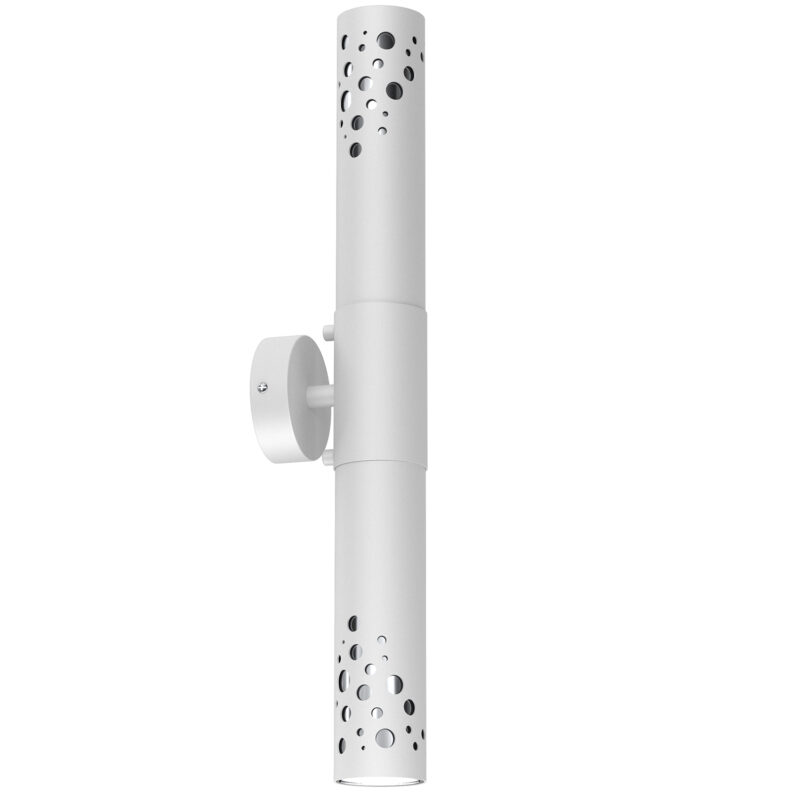 Kinkiet Luminex Altro Buble White/chrome x2