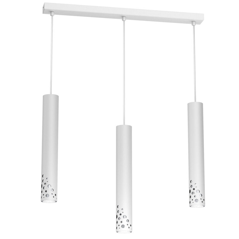Żyrandol Luminex Altro Buble Line Bar 600 Mm White/chrome x3
