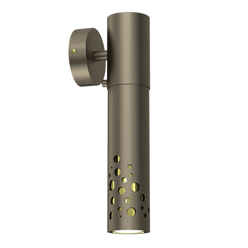 Kinkiet Luminex Altro Buble Tytanium Gold/gold x1