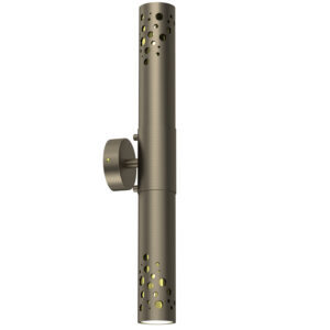 Kinkiet Luminex Altro Buble Tytanium Gold/gold x2