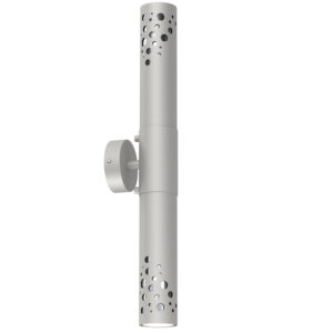Kinkiet Luminex Altro Buble Gray/chrome x2