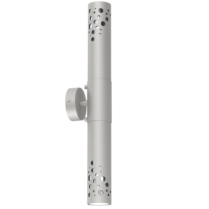 Kinkiet Luminex Altro Buble Gray/chrome x2