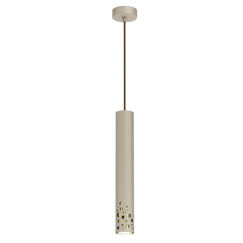 Żyrandol Luminex Altro Buble Beige/gold x1