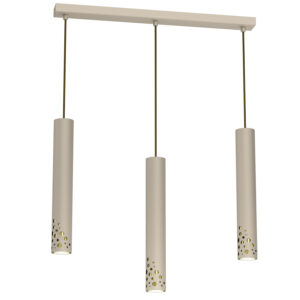 Żyrandol Luminex Altro Buble Line Bar 600 Mm Beige/gold x3