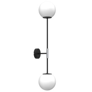 Kinkiet Luminex Glame Black/chrome x1
