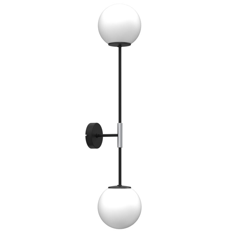 Kinkiet Luminex Glame Black/chrome x1