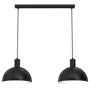 Żyrandol Luminex Handa Black x2