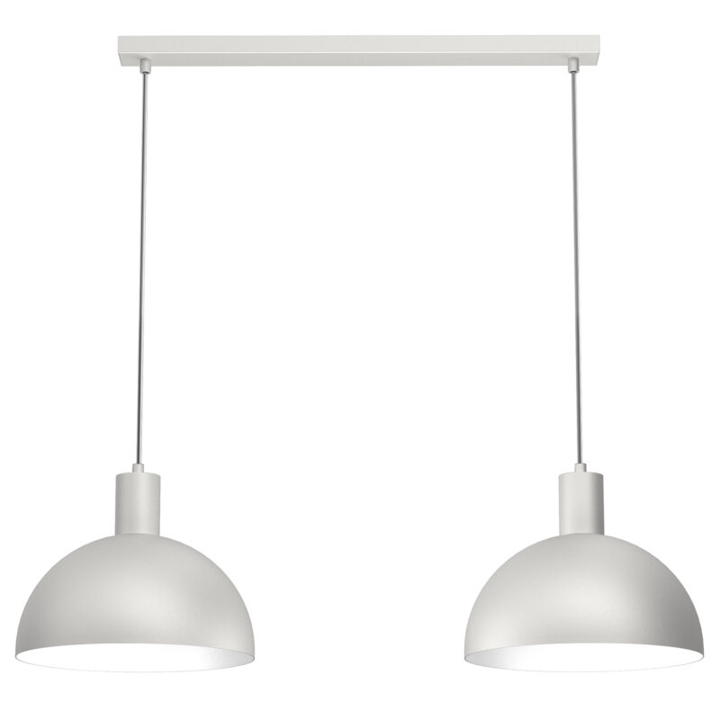 Żyrandol Luminex Handa Grey x2