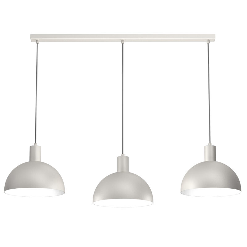Żyrandol Luminex Handa Grey x3