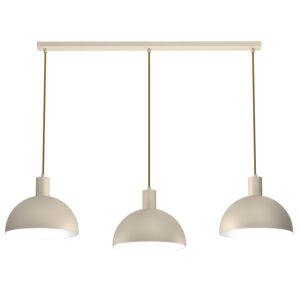 Żyrandol Luminex Handa Beige x3