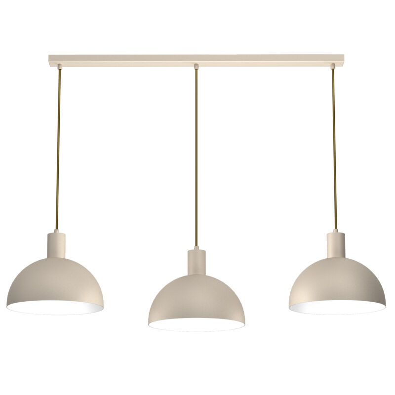 Żyrandol Luminex Handa Beige x3