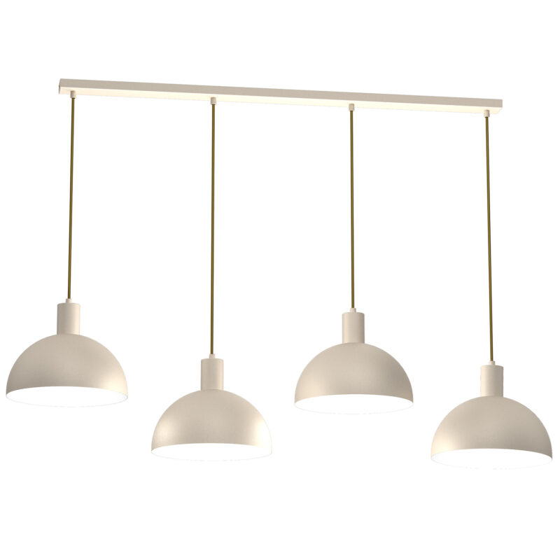 Żyrandol Luminex Handa Beige x4
