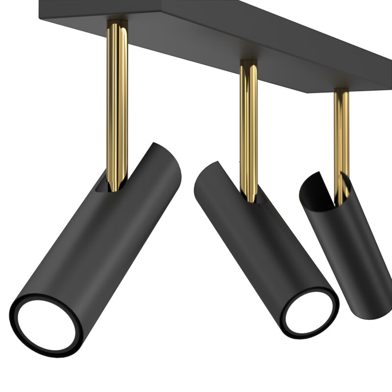 Spot Luminex Axion Black/gold x3 - obrazek 3
