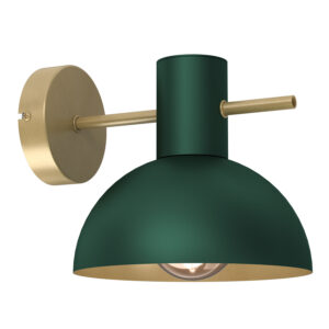 Kinkiet Luminex Estate Mini Green/gold x1