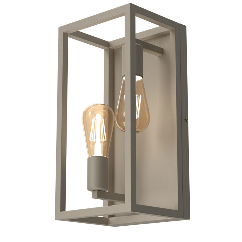 Kinkiet Luminex Frame Beige x2