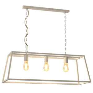 Żyrandol Luminex Frame Beige x3