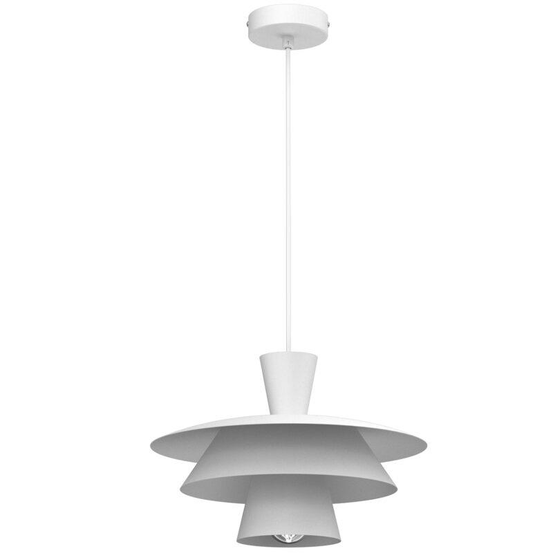 Żyrandol Luminex Plato White x1