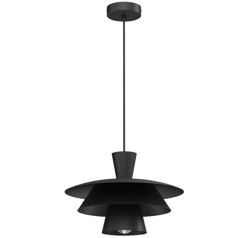 Żyrandol Luminex Plato Black x1
