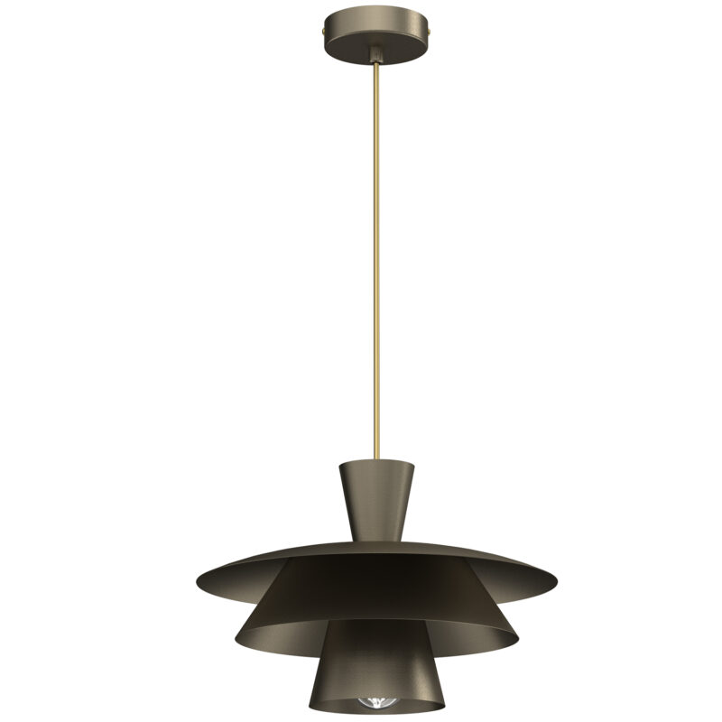 Żyrandol Luminex Plato Titanium x1