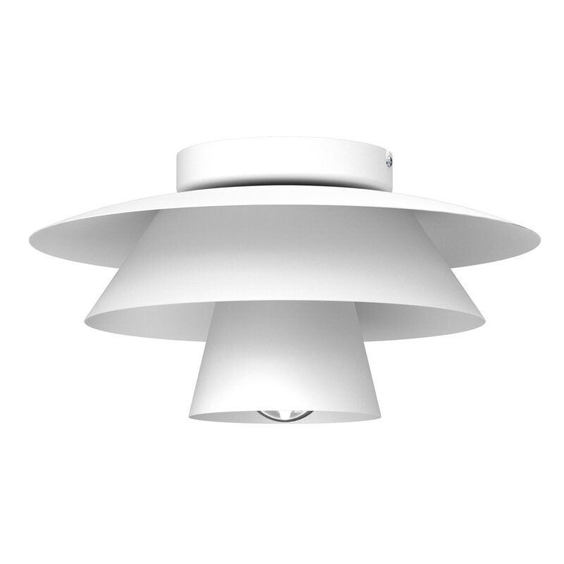 Plafon Luminex Plato White x1