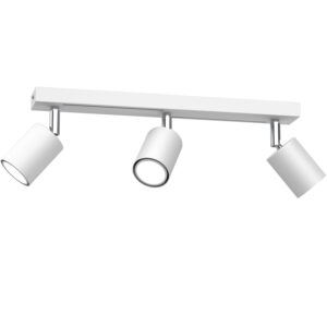 Spot Luminex Striper White/chrome x3