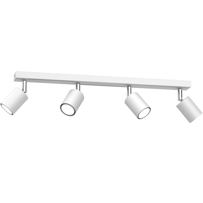 Spot Luminex Striper White/chrome x4