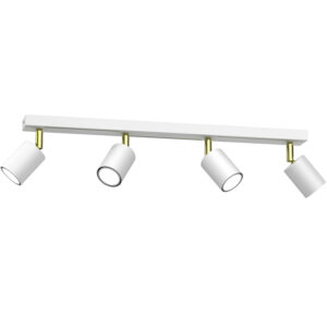 Spot Luminex Striper White/gold x4