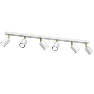 Spot Luminex Striper White/gold x6