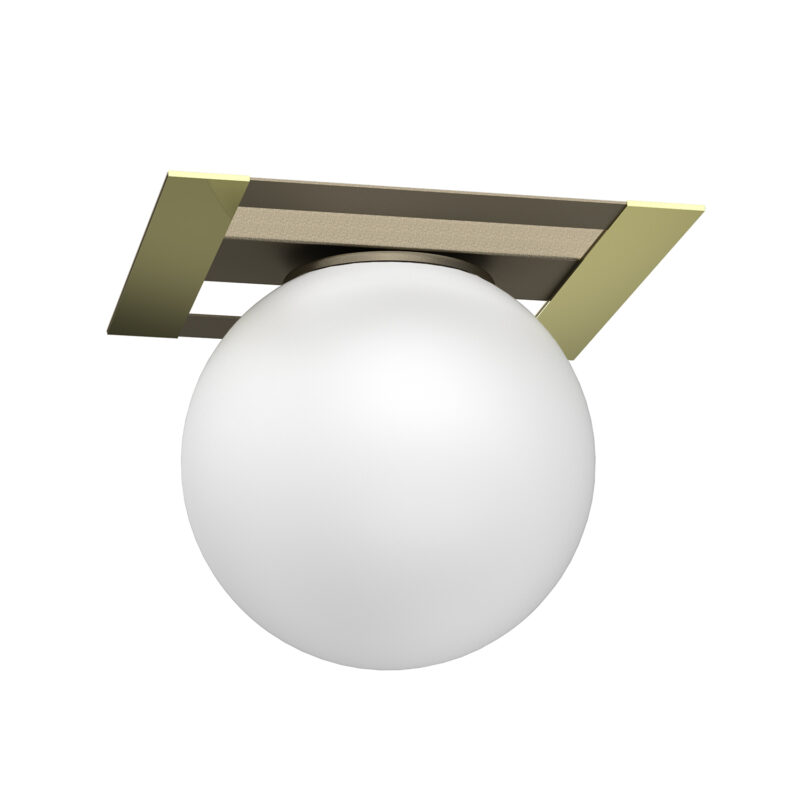 Plafon Luminex Satelit Titanium Gold/gold x1