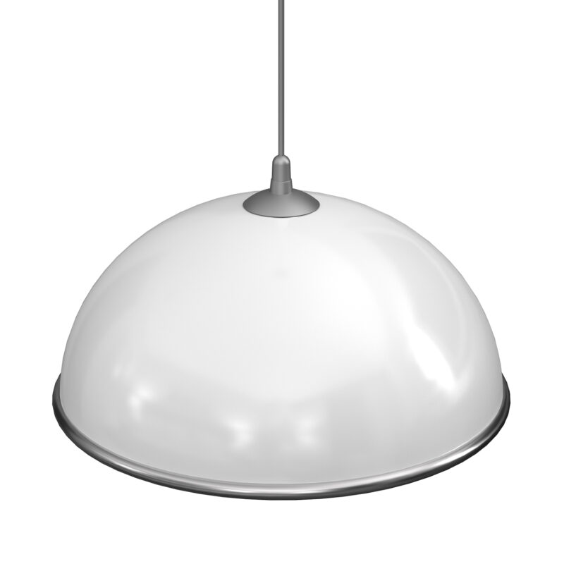 Żyrandol Luminex Kuchnia White/silver x1 - obrazek 3