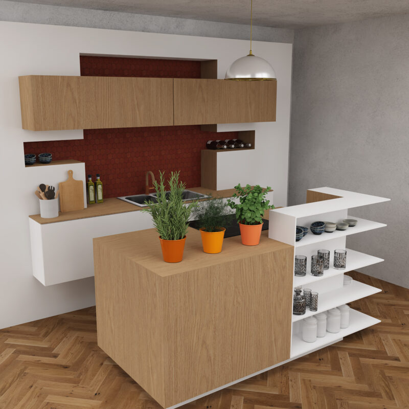 Żyrandol Luminex Kuchnia White/gold x1 - obrazek 4