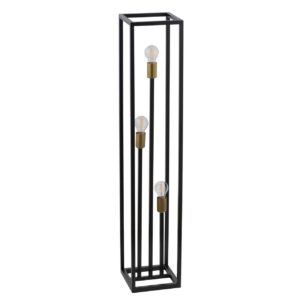 Lampa Podłogowa Sigma Vigo Czarno/Złota x3