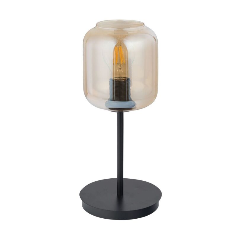 Lampka Biurkowa Sigma Shine Czarno/Bursztynowa x1