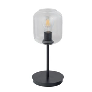 Lampka Biurkowa Sigma Shine Czarno/Transparentna x1