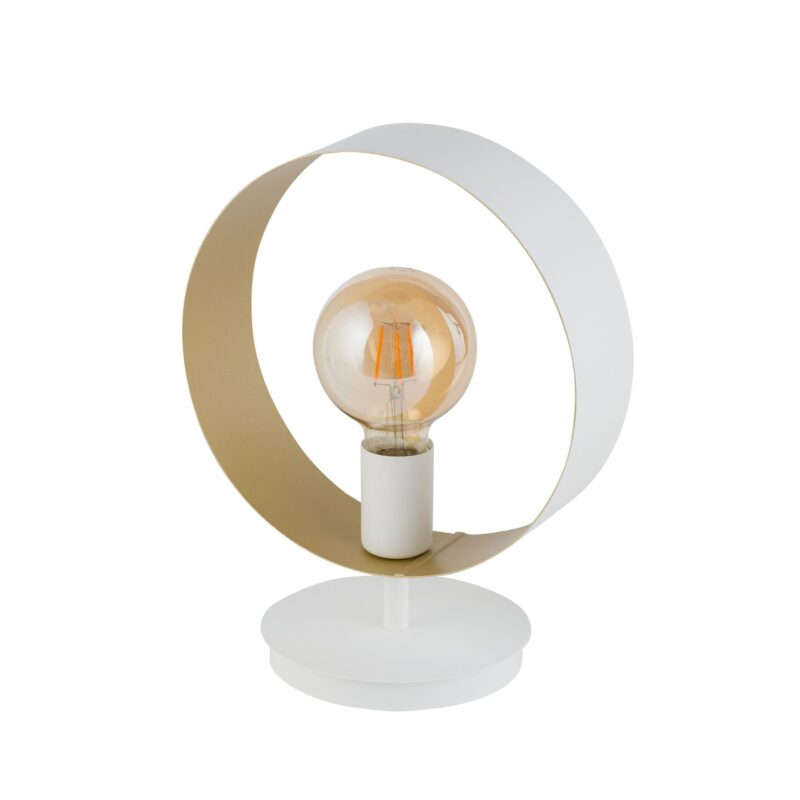 Lampka Biurkowa Sigma Happy Biało/Złota x1