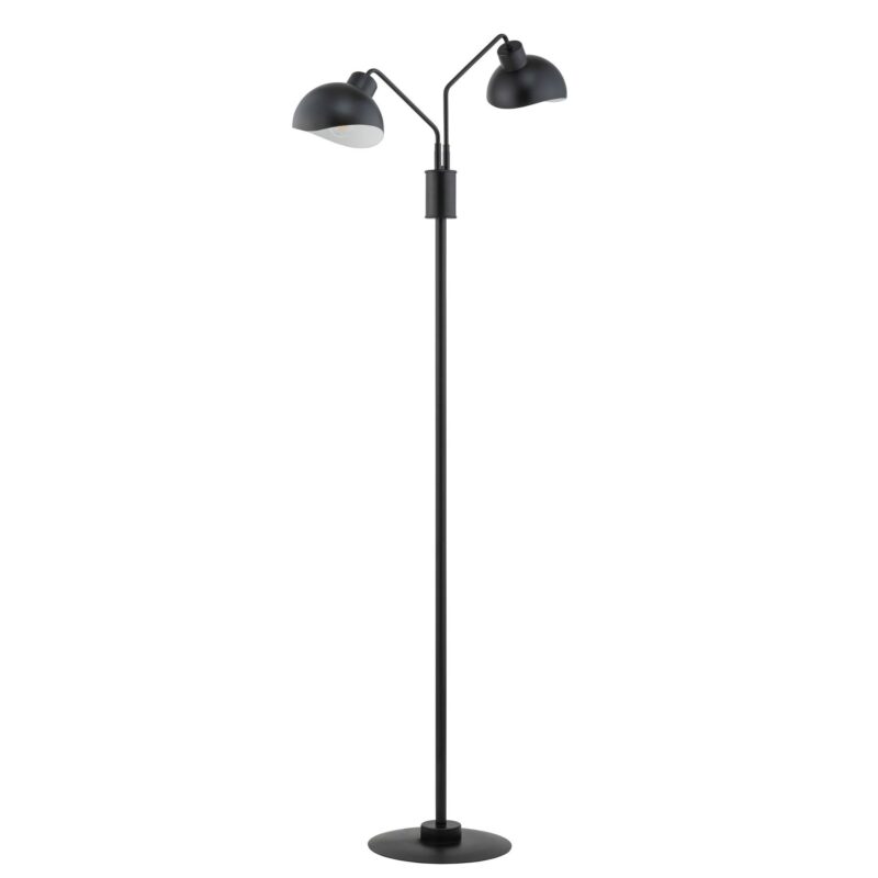 Lampa Podłogowa Sigma Roy Czarny Biały x2